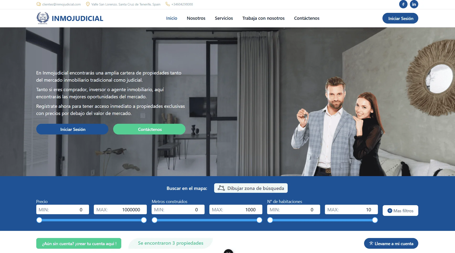 Plataforma web inmobiliaria - Julio Almiro