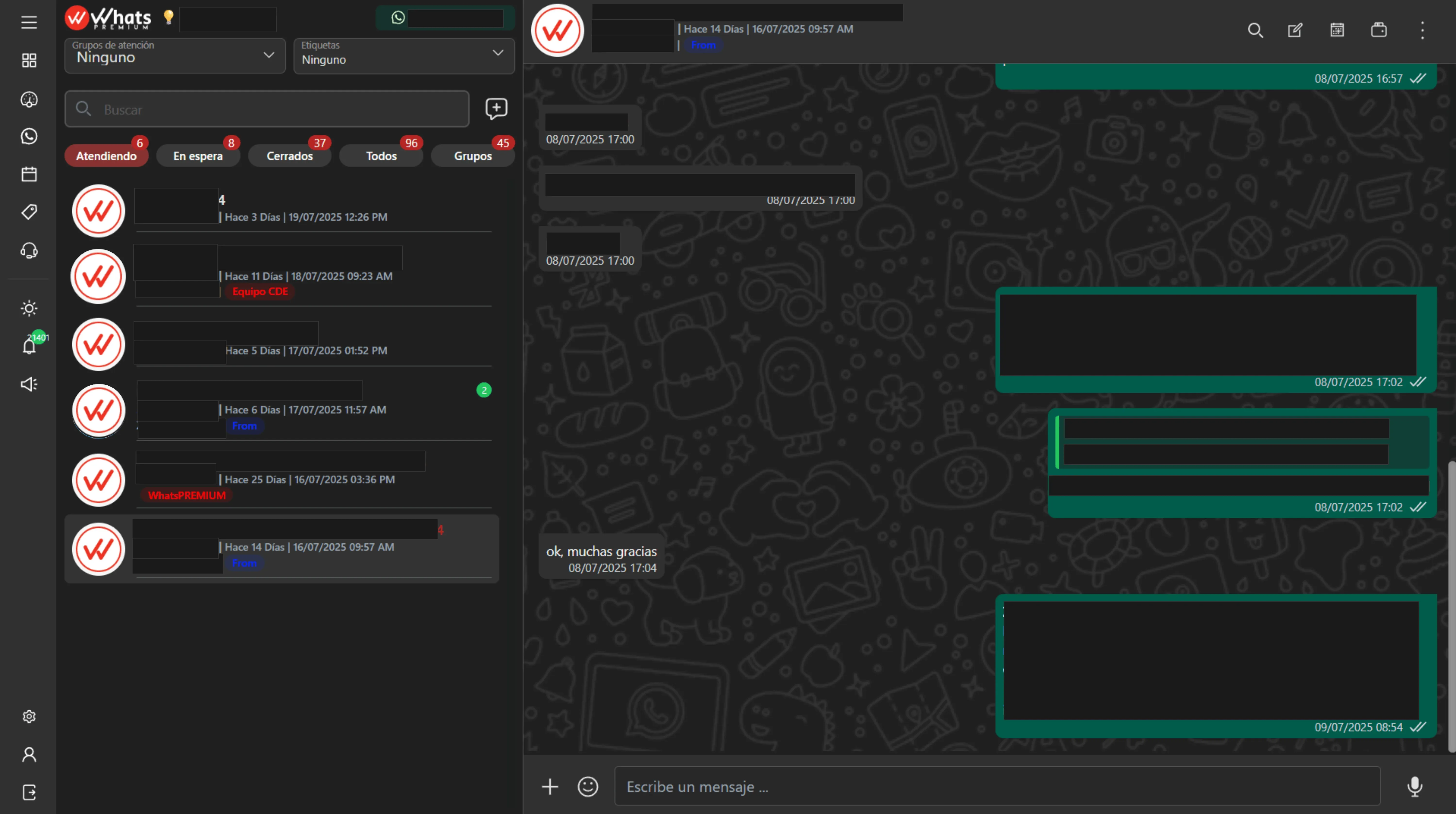 CRM Chatbot WhatsApp - Julio Almiro